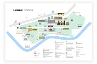 make urban graphics and map design