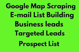 do google map scraping perfect b2b lead generation on time