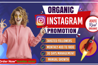 do instagram promotion for fast organic instagram growth