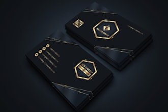 design luxury, unique, business cards