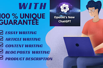 write SEO blog posts, and article writing