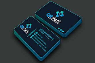 do elegant minimal and luxury business card design in 12h