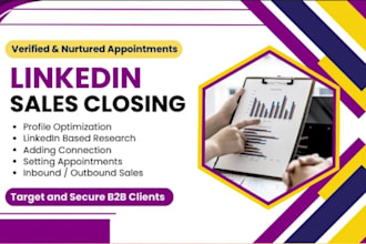 be your linkedin b2b sales and marketing manager