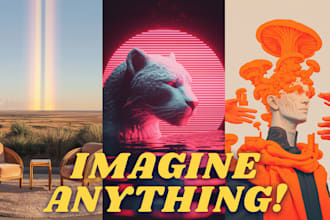 create ai art with midjourney, custom digital artwork