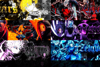 design fire custom anime banner
