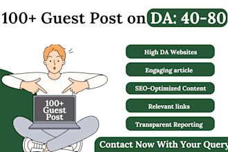 publish 100 powerful guest posts on high da websites