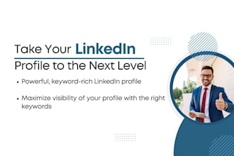 create an optimized linkedin profile to help grow your professional network