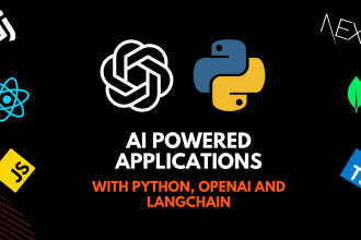 develop genai apps with openai API and langchain