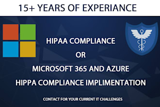 implement microsoft 365 and azure hipaa compliance checklist