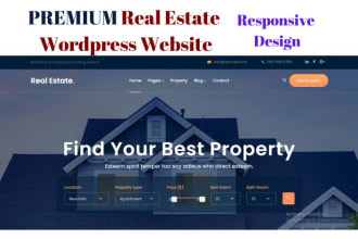 design pro real estate website in wordpress using houzez theme
