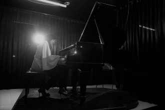 create a charming piano backing track for your song