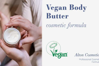create a vegan body butter formula for your skincare brand
