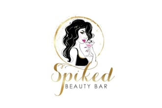 design cosmetics, makeup, and beauty logo