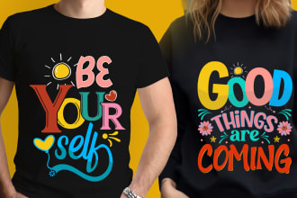 do bulk custom typography logo t shirt design