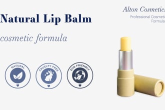 create a natural lip balm for your beauty or makeup brand