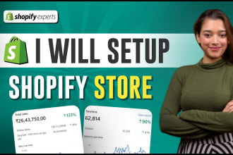 help you to set up shopify store, profitable shopify store
