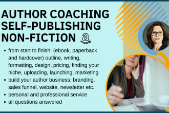 be your author coach to selfpublish your nonfiction book
