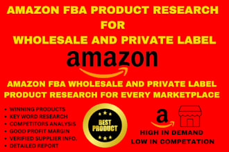 do amazon fba product research for private label and wholesale