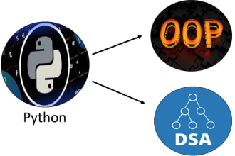 do python projects related to oop and dsa