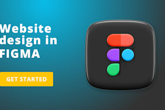 create attractive web designs in figma and move it to HTML