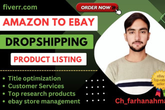 do amazon to ebay dropshipping and product searching