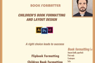 comic and childrens book formatting for kdp ingram spark and print