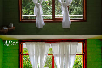 enhance real estate photos, replace sky, reduce shadows