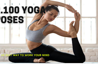 you will learn 2100 yoga poses for beginners