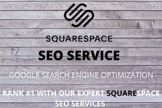 do squarespace seo for first page ranking on google