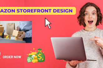 design amazon storefront and premium brand store aplus ebc