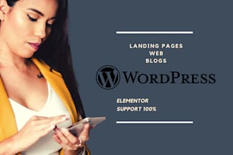 create a responsive author or blogger website in wordpress
