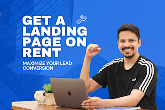 provide a lead generation landing page on rent