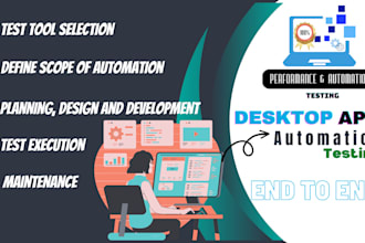 do desktop application automation testing using autoit, pywinauto and winium