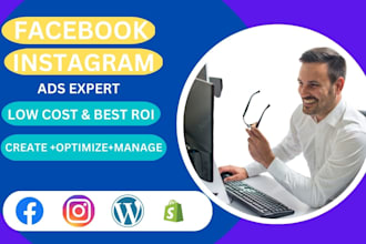 create facebook advertising, fb marketing, instagram ads and fb ads campaign