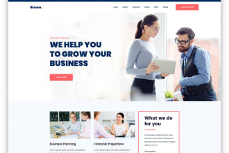 build corporate, consulting, coaching , agency , business , company website