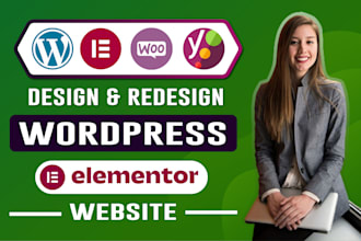 clone, redesign website and landing page design using wordpress, elementor pro