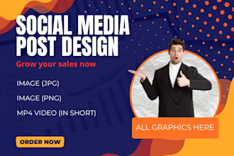 do professional canva designs for stunning social media graphics