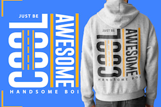do an custom typography christian t shirt and graphic tshirt