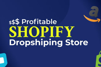develop, design your ecommerce dropshipping shopify store shopify website