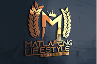 design food and restaurant logo