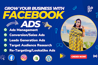 setup highly profitable shopify facebook and instagram ads campaign, run fb ads
