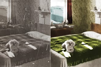 photo repair, restore old photos