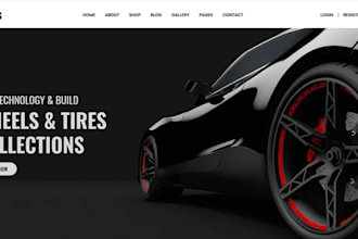develop a luxury and premium website for you