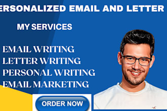 help you write personal emails and letters