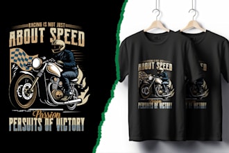 custom typographic and graphic t shirt design