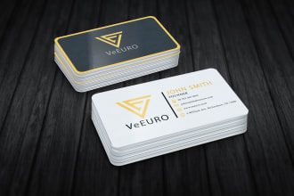 design professional business card  custom modern
