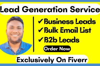 perfect b2b lead generation, business leads and email list building