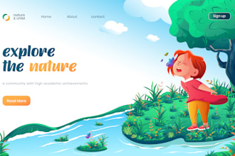 design professional flat vector art illustrations