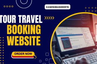 build a tour travel booking website
