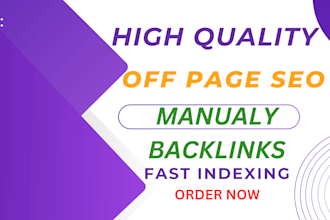 build high quality white hat dofollow SEO backlinks